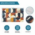 thumbnail image 7 of Placemat Mid Century Geometric Placemats for Dining Table Abstract Modern Washable Table Mats for Party Kitchen Dining Decoration, 7 of 7