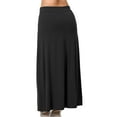 thumbnail image 3 of KOGMO Womens Casual Maxi Skirt with Waist Drawstring and Side Pockets (S-3X), 3 of 7