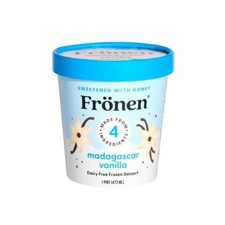 MADAGASCAR VANILLA BANANA-BASED NON-DAIRY FROZEN DESSERT