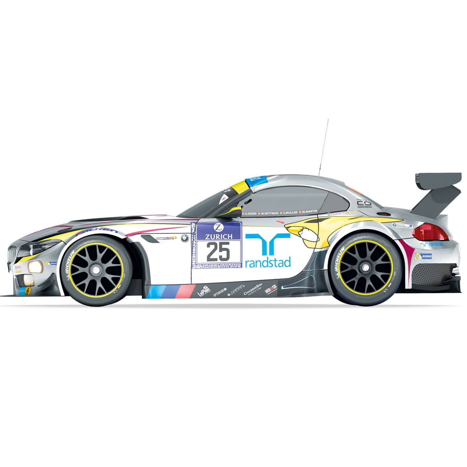 ARC ONE Super GT 1:32 Slot Car Race Track