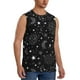thumbnail image 2 of Fotbe Space Galaxy Men's Camiseta sin Mangas Estampada para Hombres, Playera Casual para Gimnasio, Entrenamiento, Playa-Large, 2 of 7