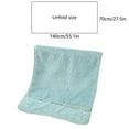 thumbnail image 2 of RKSTN Polyester Bath Towels Corals Fleece Bath Towel Soft Absorbent Thick Microfiber Bath Towel, 2 of 5