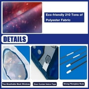 Rocket Ship Play Tent for Kids, Astronaut Spaceship Space Themed Pretend Playhouse Indoor Outdoor Games Party Children Pop Up Foldable Tent Birthday Toy for Boys Girls Toddler Baby,53 x 40 (DxH)
