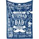 thumbnail image 1 of LHSHID Father's Day Birthday Gifts for Dad to My Dad Gifts from Daughter Son Best Dad Gifts Ideas Soft Throw Blanket Step Dad 30"x40", 1 of 7