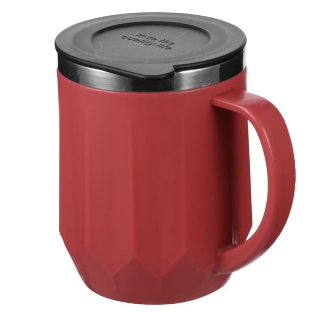 Billuyoard Taza aislada de 400ml, taza termo de acero inoxidable antiescaldado, taza de agua para mantener el calentamiento, buen sellado con tapa para Barra de herramientas No.2 Billuyoard HA027086-02