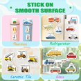 thumbnail image 4 of czcpp-Reusable Sticker Books for Kids 2-4, Reusable Stickers for kids, Toddler Travel Activities Sticker Book, 4 of 4
