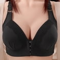 thumbnail image 1 of Everyday Front-Closure Bra for Daily Comfort Full Coverage Wireless Support Soft Lightweight non Padded Underwire Everyday Wear Plus Size, 1 of 3