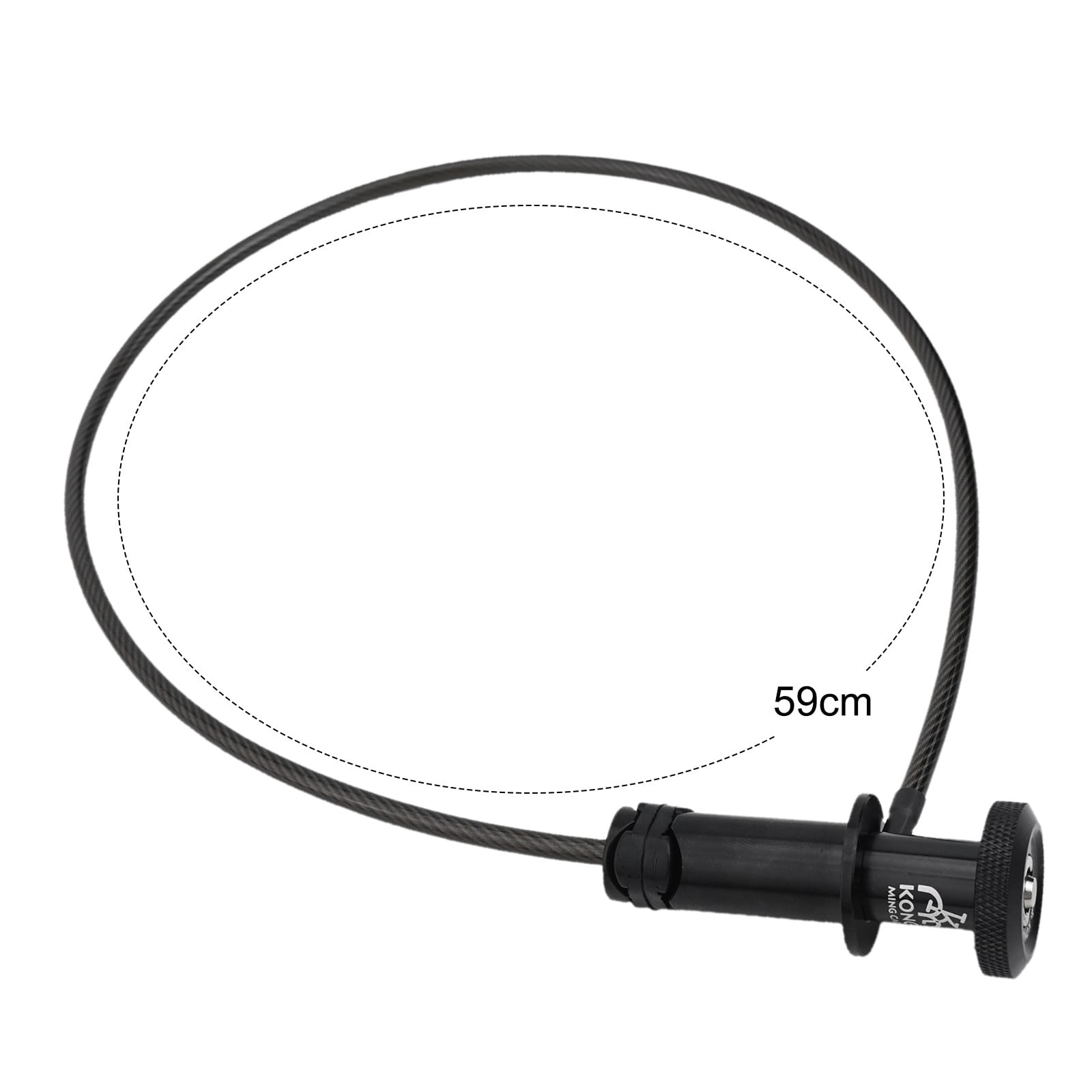 Bike Lock Mountain Bike Road Bike Hidden Steel Cable Lock Portable Helmet A