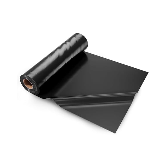VEVOR 24' x 100' Plastic Sheeting Heavy Duty , 6 Mil Thick Plastic Sheeting Roll, Plastic Drop Cloth Painters Tarp, Polyethylene Covering for Crawl Space Vapor Barrier, Multi-Purpose, Black