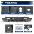 thumbnail image 3 of Heavy Duty Steel Rear Bumper for Ford Ranger 2024 2025,Type 1, 3 of 10