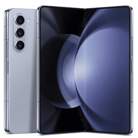 Pre-Owned Unlocked Samsung Galaxy Z Fold5 Cell Phone 256GB 5G Icy Blue