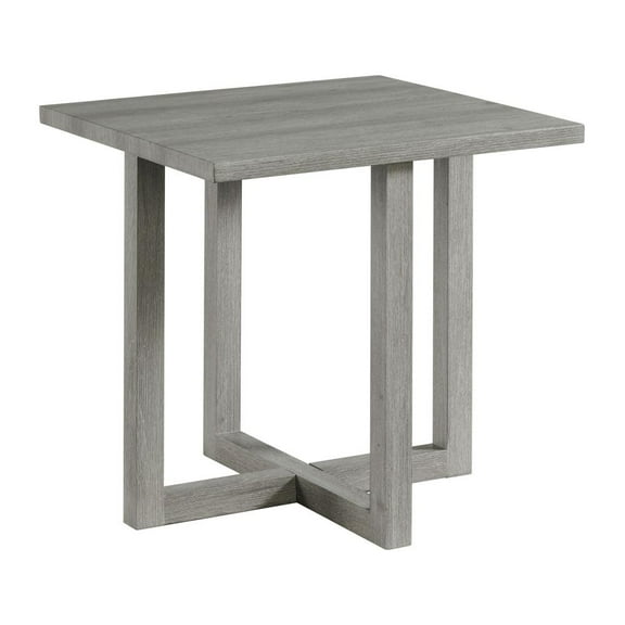 Picket House Furnishings Dawson End Table in Gray