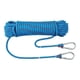 thumbnail image 1 of Línea de muelle de botes Cerrocería marina para acampar yates yates de barcos Docking kayak senderismo ancla cuerda con ganchos de acero dobles Azul, 1 of 9