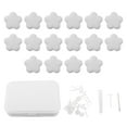 thumbnail image 2 of Duvet Clips, 16pcs Duvet Cover Clip, Star Shaped Fixing Fasteners, Lightweight Duvet Button Fasteners, Versatile for Duvets, Curtains, Cushions, Blankets, 2 of 8