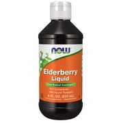 Now Supplements, Elderberry Liquid 500 Mg, 10:1 Concentrate, Free Radical Scavenger*, 8-Ounce