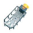 thumbnail image 2 of Noothes Drain Rack，Dish Rack Sink Sponge Rack Stand Kitchen Faucet Storage Rack Sponge And Towel Rack Drain Basket Home Kitchen Cleaning Tools, 2 of 4