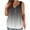 Gray1, variant on yillto Women Tank V Neck Buttons Pleated Sleeveless Gradient Blouse Causal Flowy Summer Tee Tops