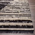 thumbnail image 2 of Hauteloom Safa Hallway, Kitchen Runner Rug - Bohemian, Transitional - High Pile - Black, Light Gray, Cream - 2'7" x 7'3", 2 of 7