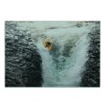 thumbnail image 3 of Waterfall Cutting Board, Photo of Man Kayaking in Canoe Flowing Wild Water Nature Extreme Outdoors Print, Decorative Tempered Glass Cutting and Serving Board, Small Size, Multicolor, by Ambesonne, 3 of 5