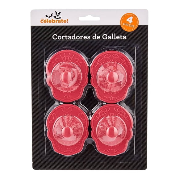 Set Way to Celebrate Corta Galletas Rosa 4 Piezas