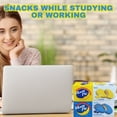 thumbnail image 7 of MoonPie Minis Variety Pack- Blueberry and Zesty Lemon Flavor, 12 Mini Pies Pack of 2, Individually Wrapped Cookie Cakes Marshmallow Sandwiches Snack Lunchbox School w/ Bonus Snoep in Beperkte Oplage, 7 of 7
