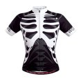 thumbnail image 1 of EeaseCA Men's Breathable Shirts Fast Drying Skeleton Pattern Short Sleeve Biker Jerseys Cycling Gear Size L, 1 of 7
