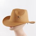 thumbnail image 1 of Neinkie Western Cowboy & Cowgirl Hat Pinch Front Wide Brim Style, 1 of 7