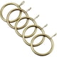 thumbnail image 2 of 36 anillos de metal de latón de 38 mm de diámetro interior para cortina Ro, 2 of 5