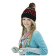 thumbnail image 4 of iHPH7 Christmas Hat Slouchy Beanie for Women Beanie with Pom Y2k Hat Knit Hat Winter Beanies for Women Knit Beanie Black One Size, 4 of 6