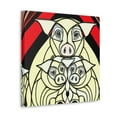 thumbnail image 5 of Piglet in a Gown - Canvas, 5 of 25