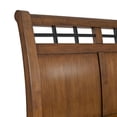 thumbnail image 4 of Joseph Queen Sleigh Storage Bed in Chestnut, 4 of 11