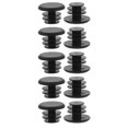 thumbnail image 1 of unbranded 5 Pares Tapones Para Manillar De En Plástico Negro Protección Resistente Para Y, 1 of 8