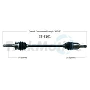 CV Axle Shaft Fits select: 2012-2016 SUBARU IMPREZA