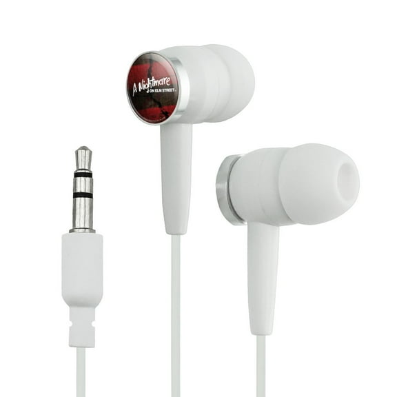 A Nightmare on Elm Street Logo Novelty In-Ear Earbud Headphones