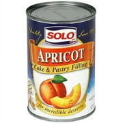 Solo Apricot Filling, 12 oz (Pack of 6)