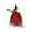 Red, variant on Harlier Halloween Hanging Pumpkin Ghost Decoration, Small Spooky Ghost Doll Pendant, Vivid Fun Halloween Ghost for Indoor Outdoor Party Haunted House Prop Decor (Purple)