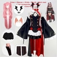 thumbnail image 1 of Seraph Of The End Owari no Seraph Krul Tepes - Disfraz de Cosplay, peluca, disfraz de bruja, vampiro y Anime para Halloween para mujer, 1 of 4