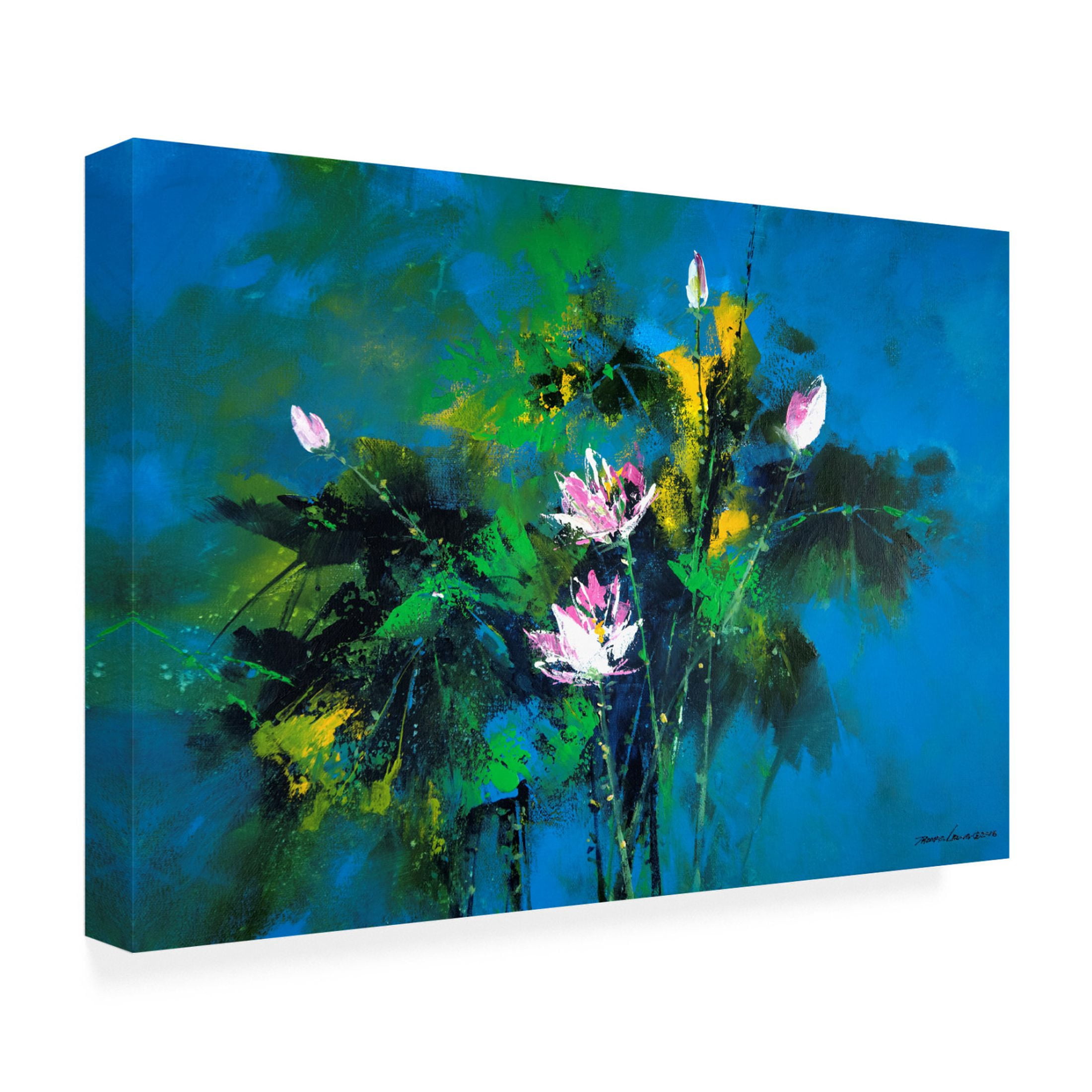 Canvas Wall Art - Thomas Leung 'Gentleman V' Wall Art for Living Room, Bedroom, or Office Décor by Trademark Fine Art - 24 x 16 Inches
