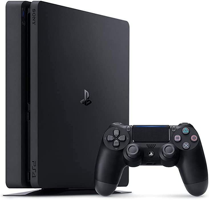 Sony PlayStation 4, 500GB Slim System, Black - image 2 of 8