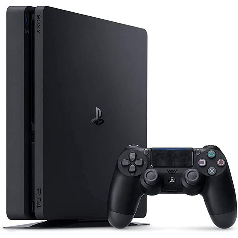Sony PlayStation 4, 500GB Slim System, Black