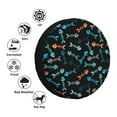 thumbnail image 4 of Bingfone Petit Squelette de Poisson pour Pneu de Rechange Protecteurs de Roues Universels Résistants aux Intempéries pour Remorque de Voyage RV SUV Camion-17 Pouces, 4 of 6