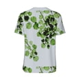 thumbnail image 2 of Daiia Watercolor Green Leaves Mens Baseball Jersey Button Down Shirts Short Sleeve Sports Uniforms-4X-Large, 2 of 9