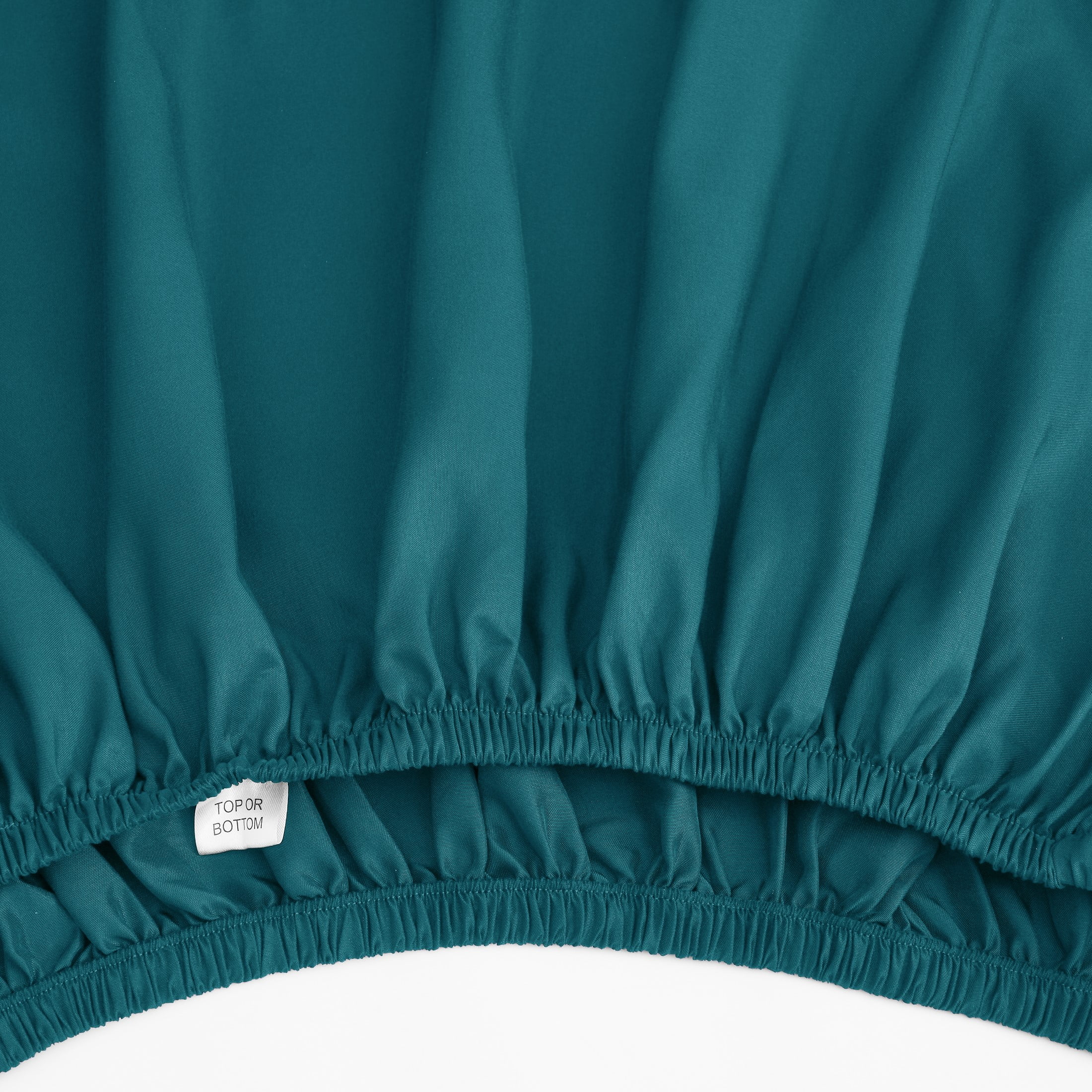 Mainstays Super Soft Brushed Microfiber Bed Sheet Set, Dark Teal, King, 4 Piece