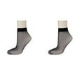 thumbnail image 1 of Summer Women Elastic Lace Flowers Short Fishnet Socks Ankle Short Fishnet Socks Netting Socks, 1 of 9