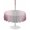 Grey, pink, variant on Outdoor Tablecloth with Umbrella Hole for Patio/Picnic/Party/Camping, Burnt Orange Ombre Waterproof Table Cloth Rectangle Table Cover Washable, Modern Grey Gradient Farmhouse Art (52"x 70")