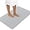 Light Grey, variant on ANHXN stone bath mat, fast drying and absorption, long anti slip diatomaceous earth hard stone shower mat. Different colors and specifications to choose from