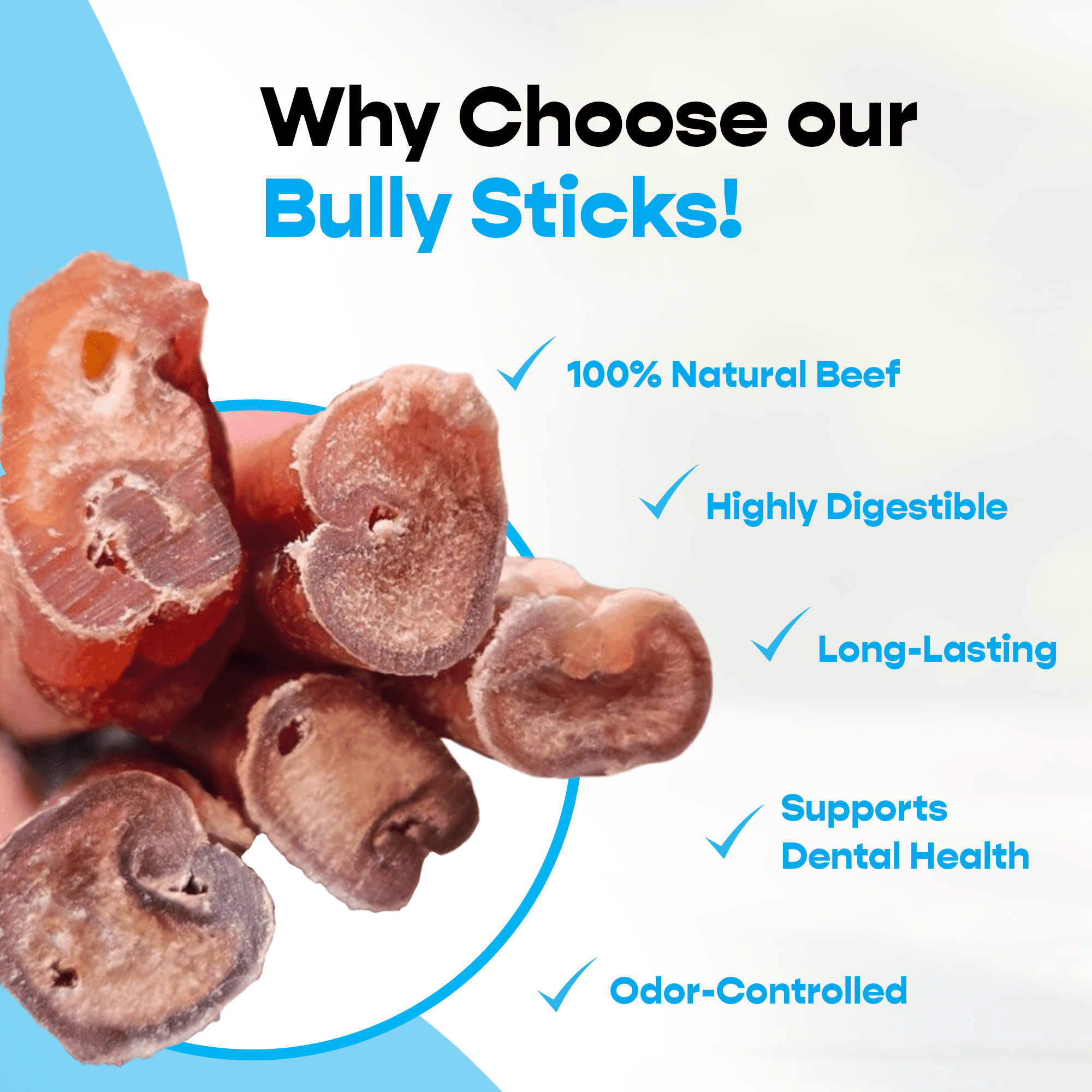 7" Thin Bully Sticks - Refill Pack