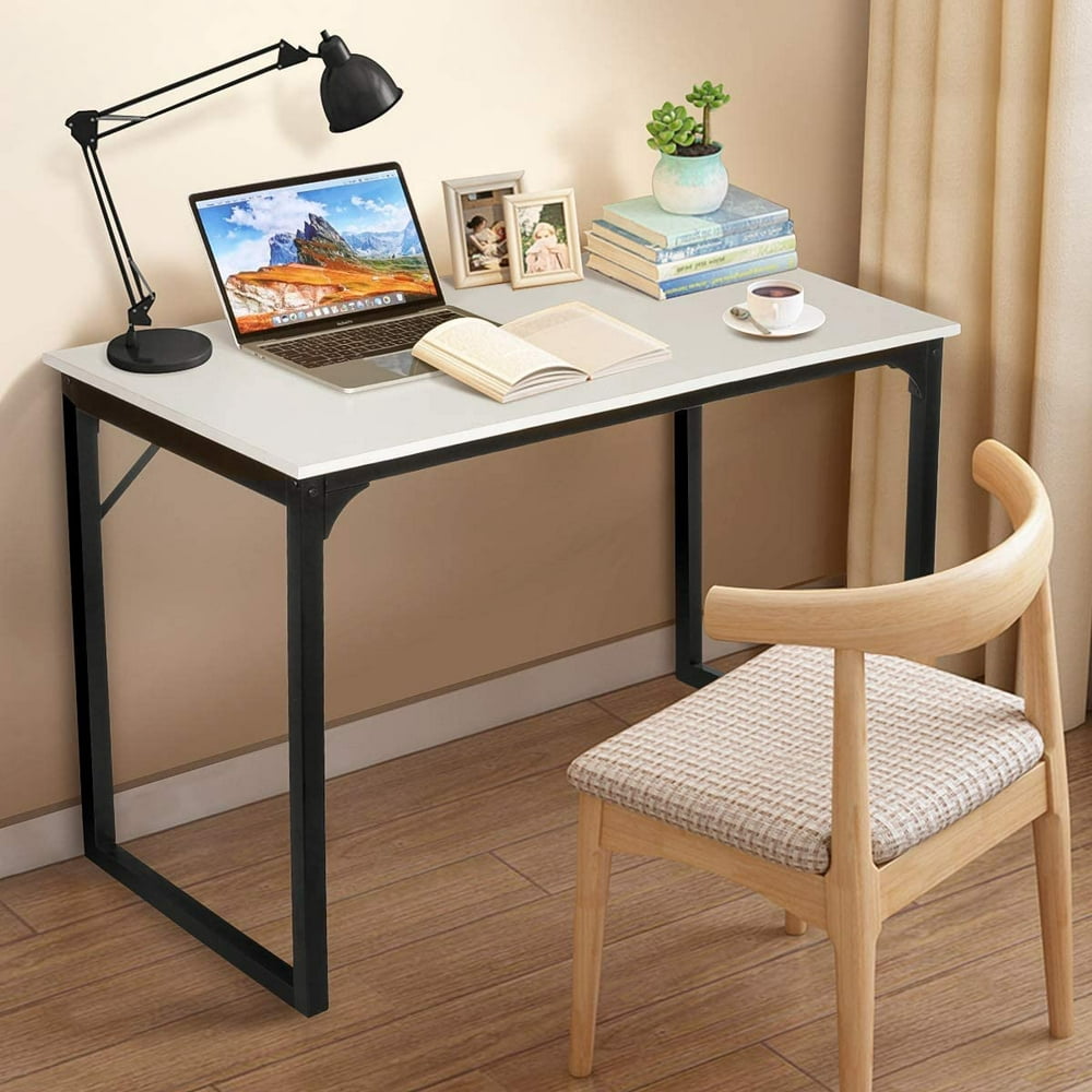 Small Computer Desk 39 inch Teen Student Desks For Bedroom Small Space, Home Office Writing