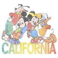 thumbnail image 2 of Men's Mickey & Friends Mickey Mouse California Group Graphic T-Shirt, 2 of 5
