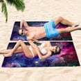 thumbnail image 6 of GZHJMY Beach Towel for Women Girls, Nebula and Galaxies in Space Bath Towel, Oversized Lightweight Sport Towel, 31x51 Inch, 6 of 7